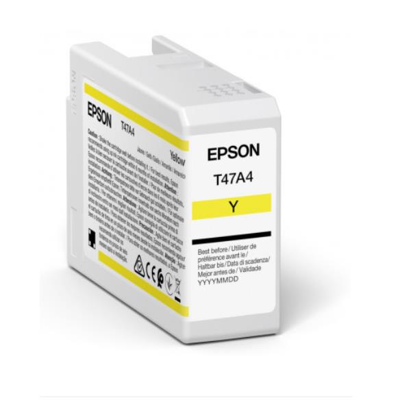 Epson - Cartuccia UltraCrome Pro 10 - Giallo - C13T47A400 - 50 ml