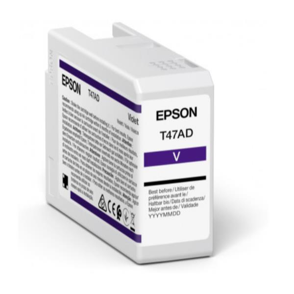 Epson - Cartuccia UltraCrome Pro 10 - Viola - C13T47AD00 - 50 ml