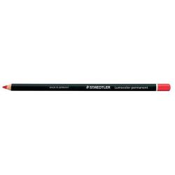 Matita Lumocolor Glasochrom - permanente  - rosso - Staedtler