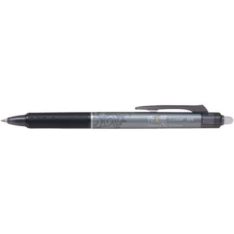 Penna a sfera a scatto Frixionball Clicker  - punta 0,5mm - nero- Pilot