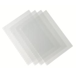 Copertine Clear - A4 - 300 micron - PVC - neutro trasparente - Fellowes - scatola 100 pezzi
