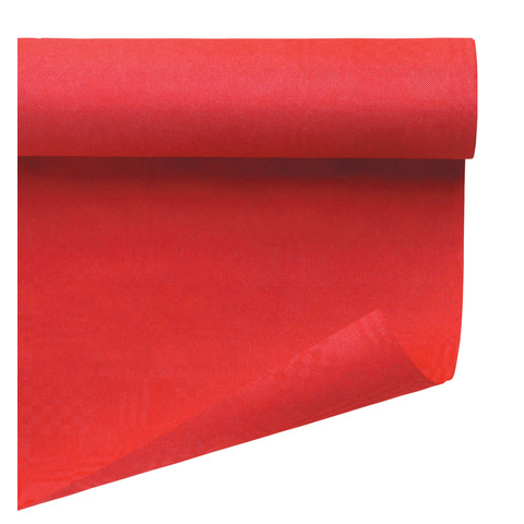 Tovaglia di carta - larghezza 120 cm - rosso - Dopla - rotolo da 7 mt