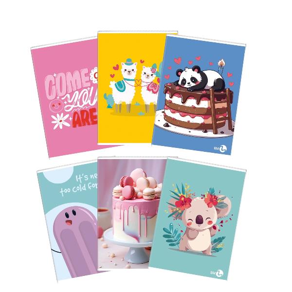 Maxiquaderno A4 40fg+2 80gr rigo di 3a Bambina 2018 BM