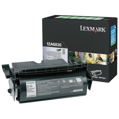 Lexmark/IBM - toner nero - 12A6835 - return program