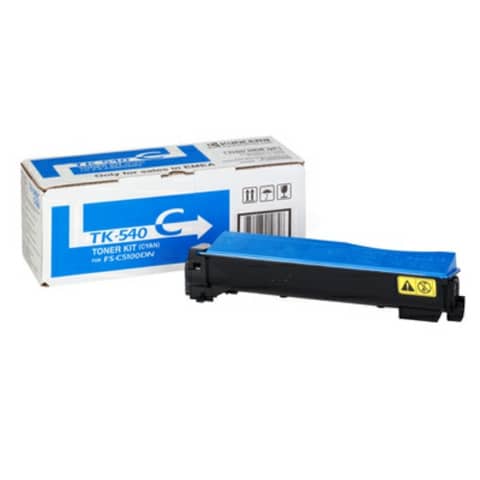 Kyocera/Mita - Toner - Ciano - TK-540C - 1T02HLCEU0 - 4.000 pag