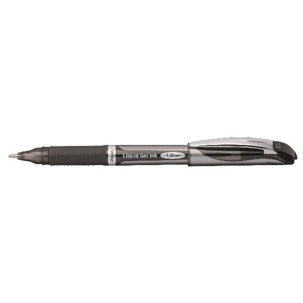 Pentel EnerGel XM - Penna a sfera - nero - inchiostro gel - 1 mm