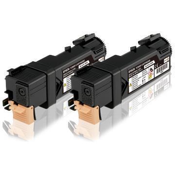 Epson Economy Pack - Confezione da 2 - nero - originale - cartuccia toner - per AcuLaser C2900DN, C2900N, CX29DNF, CX29NF