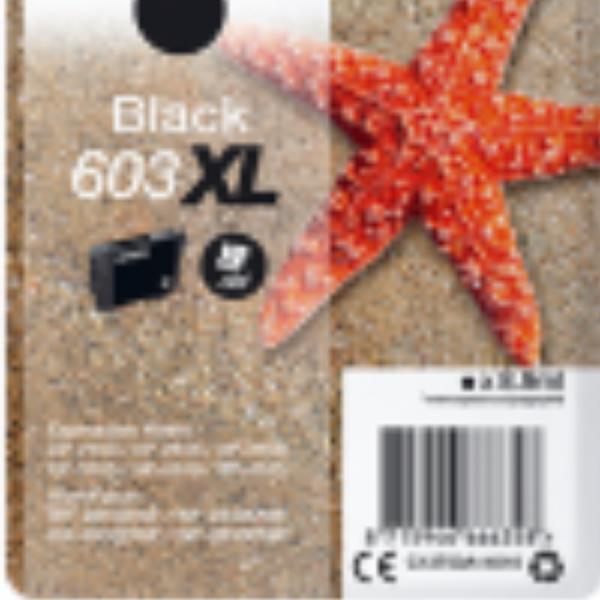 Epson 603XL - 8.9 ml - XL - nero - originale - blister - cartuccia d'inchiostro - per Expression Home XP-2150, 2155, 3150, 3155, 4150, 4155; WorkForce WF-2820, 2840, 2845, 2870