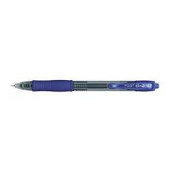 Pilot G-2 - Penna a sfera - blu scuro - inchiostro gel - 0.7 mm - medio - retrattile