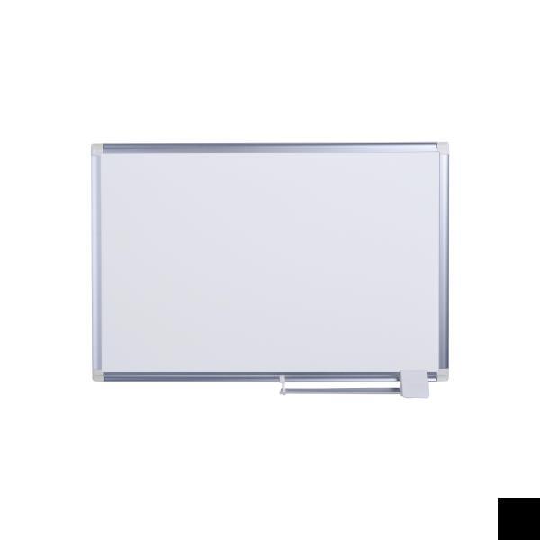 Bi-Office New Generation Maya - Lavagna bianca - montabile a parete - 900 x 600 mm - acciaio ceramica - magnetica - bianco - cornice in alluminio
