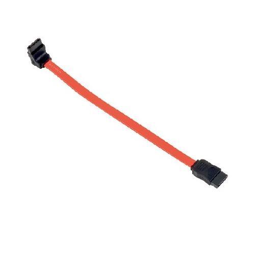 Nilox - Cavo SATA - Serial ATA 150 - SATA a SATA - 50 cm - connettore 90° - rosso