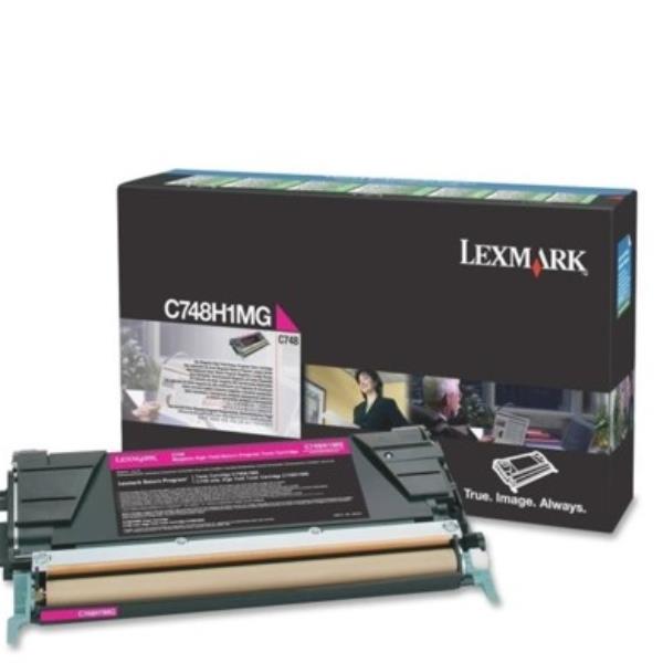 Lexmark - Alta resa - magenta - originale - cartuccia toner LCCP, LRP - per Lexmark C748de, C748dte, C748e