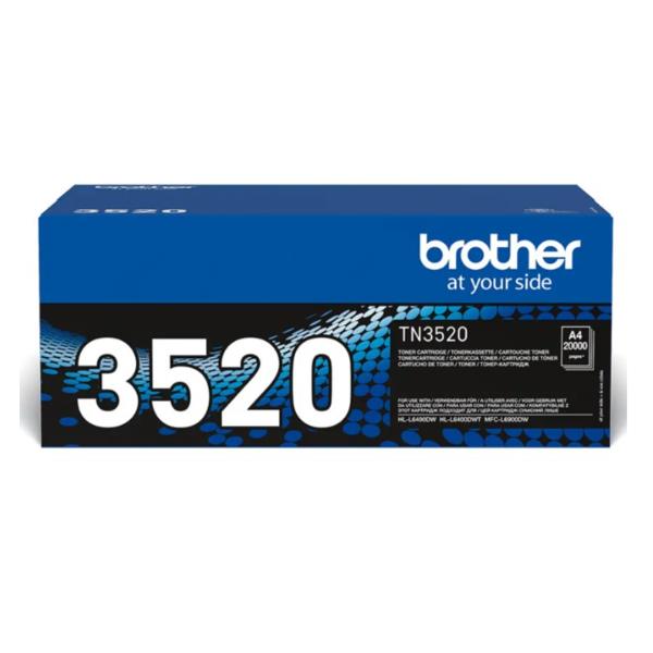 Brother TN3520 - Nero - originale - cartuccia toner - per Brother HL-L6400, MFC-L6900, MFC-L6970