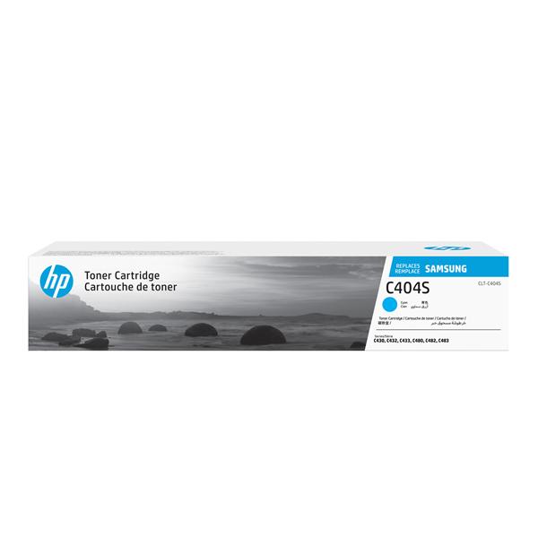 Samsung CLT-C404S - Ciano - originale - cartuccia toner (ST966A) - per Samsung CLX-3302, 3303, 3304, 3307; Xpress SL-C432, C433, C462, C463, C467, C482, C483