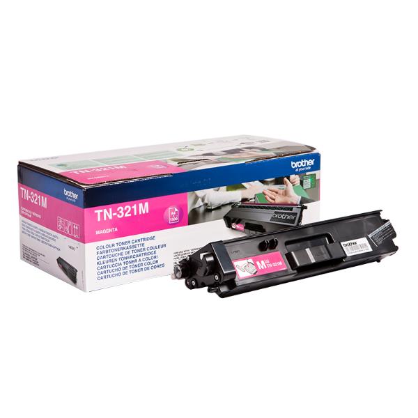 Brother TN321M - Magenta - originale - cartuccia toner - per Brother DCP-L8400, DCP-L8450, HL-L8250, HL-L8350, MFC-L8650, MFC-L8850