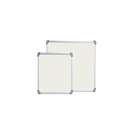 ARDA PROFIL aluminium - Lavagna bianca - montabile a parete - 450 x 600 mm - magnetica - bianco