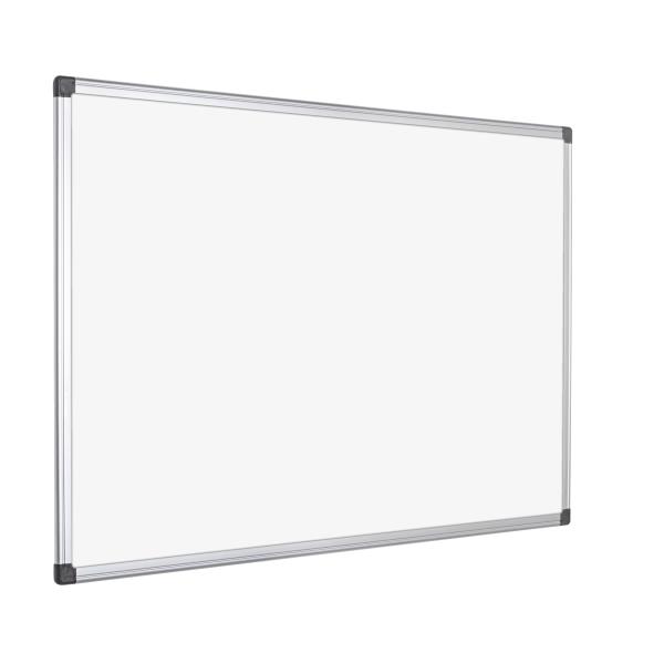 Bi-Office Maya - Lavagna bianca - 600 x 450 mm - acciaio laccato - magnetica - bianco - struttura in alluminio anodizzato