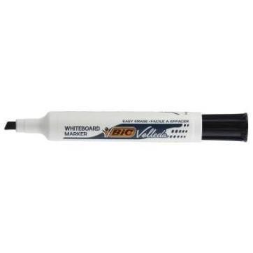 BIC VELLEDA 1791 - Marcatore - non permanente - nero - inchiostro a base chetone - 3.3-4.6 mm - medio (pacchetto di 12)