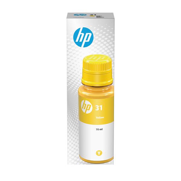 HP 31 - 70 ml - giallo - originale - ricarica inchiostro - per Smart Tank 51XX, 67X, 70XX, 73XX, 750, 76XX; Smart Tank Plus 55X, 570, 655