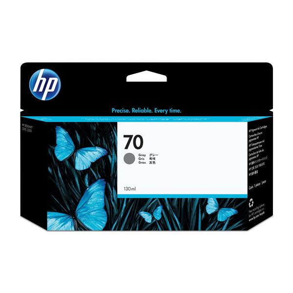 HP 70 - 130 ml - grigio - originale - DesignJet - cartuccia d'inchiostro - per DesignJet Z3100, Z3100 GP, Z3100ps GP, Z3200, Z3200ps