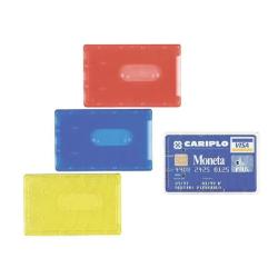 Favorit - Tasca di protezione per biglietti da visita - per 85 x 54 mm - trasparente (pacchetto di 100)