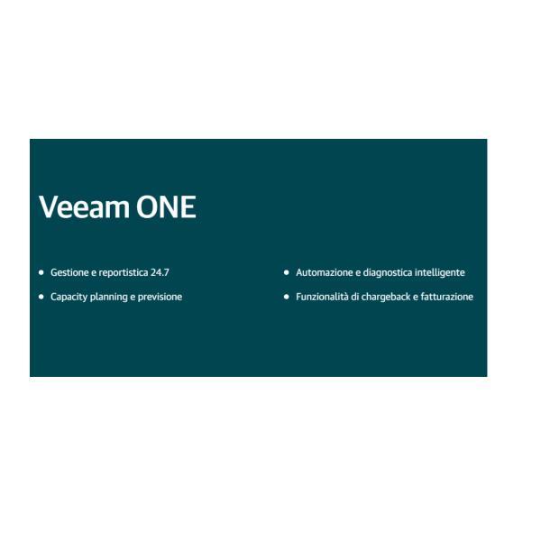Veeam 24/7 Uplift - Supporto tecnico - per Veeam ONE for VMware - 1 socket - consulenza telefonica - 1 mese - 24x7