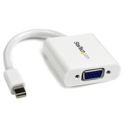 StarTech.com Adattatore convertitore video Mini DisplayPort a VGA - Bianco - Convertitore video - VGA - DisplayPort - bianco