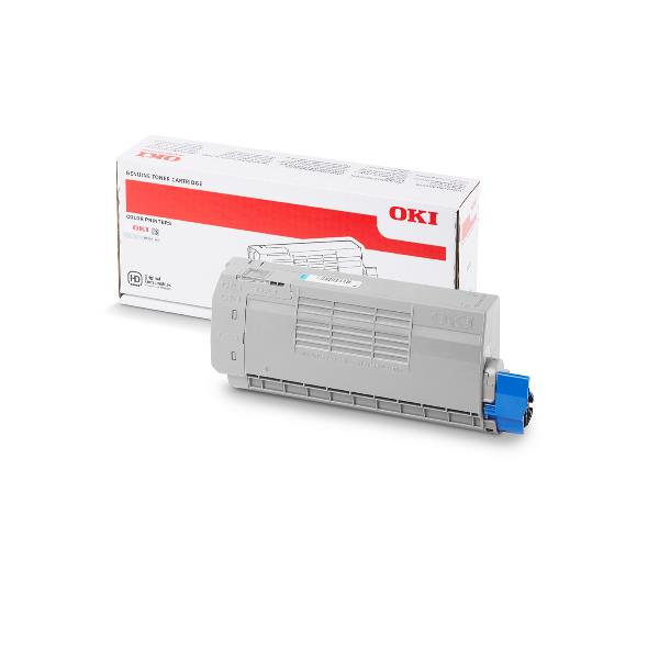OKI - Ciano - originale - cartuccia toner - per C712n