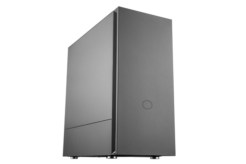 Cooler Master Silencio S600 - Acciaio armonico smorzato - tower - ATX - senza alimentazione (ATX / PS/2) - nero - USB/Audio