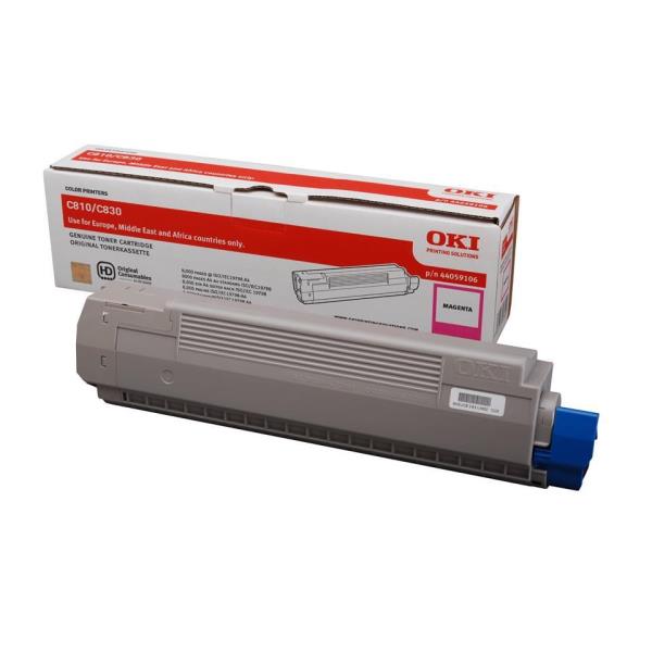 OKI - Magenta - originale - cartuccia toner - per C810CDTN, 810DN, 810N, 830CDTN, 830dn, 830dtn, 830n
