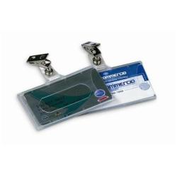 Lebez - Porta badge - clip (pacchetto di 50)