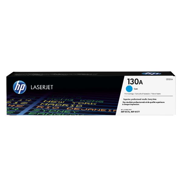 HP 130A - Ciano - originale - LaserJet - cartuccia toner (CF351A) - per Color LaserJet Pro MFP M176n, MFP M177fw