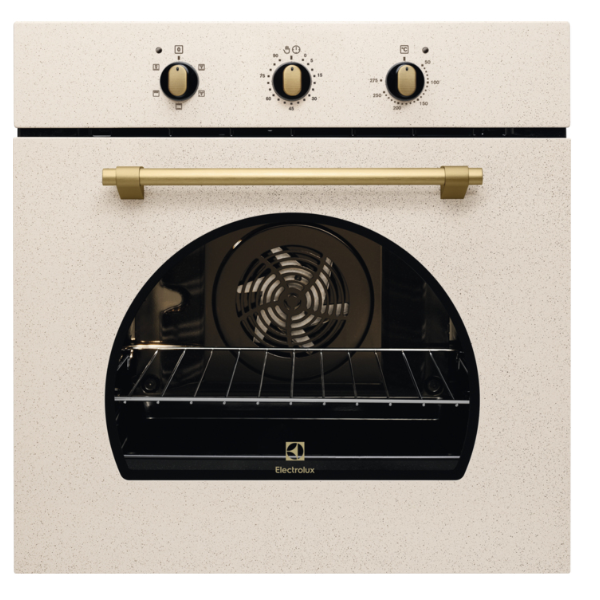 Electrolux ROB2201AON - Forno - da incasso - larghezza: 59.4 cm - prof. 56.9 cm - altezza: 58.9 cm - Classe A - sabbia