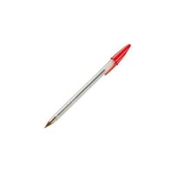 BIC Cristal Fine - Penna a sfera - rosso - 0.8 mm - fine (pacchetto di 50)