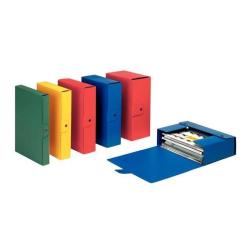 Esselte eurobox - Cartella a scatola - larghezza dorsale 40 mm - per 250 x 350 mm - giallo