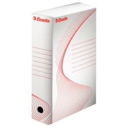 Esselte - Cartella a scatola - larghezza dorsale 100 mm - capacità 1000 fogli - bianco