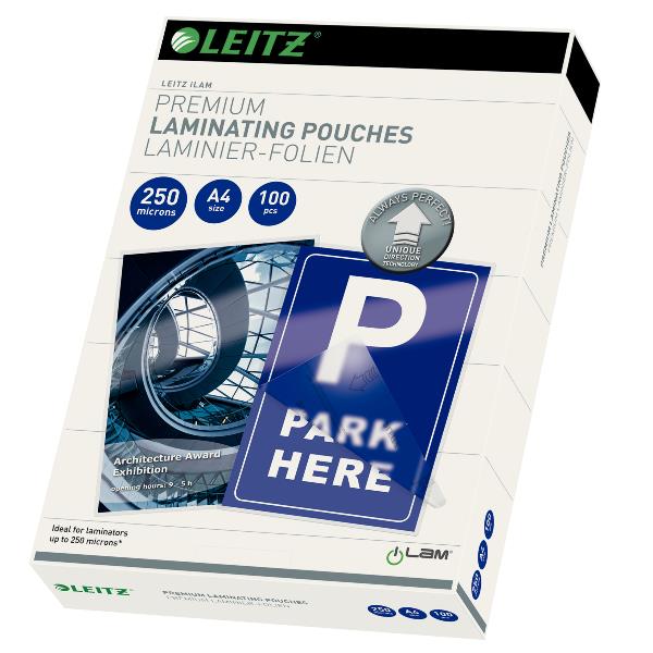 Leitz - Brillante, cristallino - A4 (210 x 297 mm) rivestimento di plastificazione