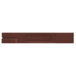 KOH-I-NOOR DUO - Mina per matita - grafite - 2B - nero - 2.5 mm (pacchetto di 2)