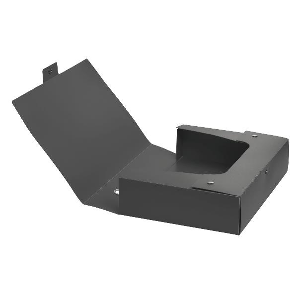 Bankers Box Progetto Plus VIP - Cartella a scatola - larghezza dorsale 120 mm - per 255 x 355 mm - grigio antracite