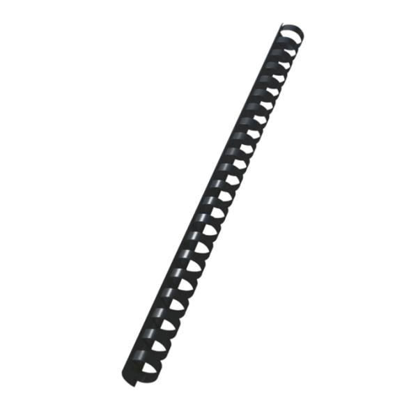 Leitz ComBIND - 12 mm - 32 cm - 21 anelli - A4 (210 x 297 mm) - 95 fogli - nero - 100 pezzi pettine per la rilegatura in plastica