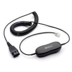 Jabra GN1200 CC - Cavo per cuffie - disconnessione rapida spina a RJ-9 maschio - 2 m - per Jabra GN 2100, GN 2200, GN 2250