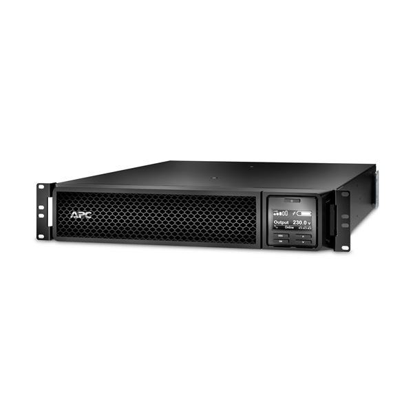 APC Smart-UPS SRT 1000VA RM - UPS (montabile in rack) - 230 V c.a. V - 1000 Watt - 1000 VA - RS-232, USB - connettori di uscita 6 - PFC (fattore di correzione alimentazione) - 2U - nero