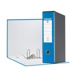 Esselte Eurofile - Cartellina con meccanismo a leva - larghezza dorsale 80 mm - per Folio, 230 x 330 mm - blu vivo