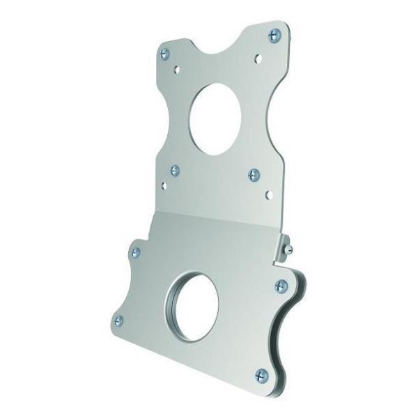 Neomounts FPMA-VESAMAC2127 - Componente di montaggio (piastra adattatore VESA) - per iMac - metallo - argento - dimensione schermo: 21.5"-27"