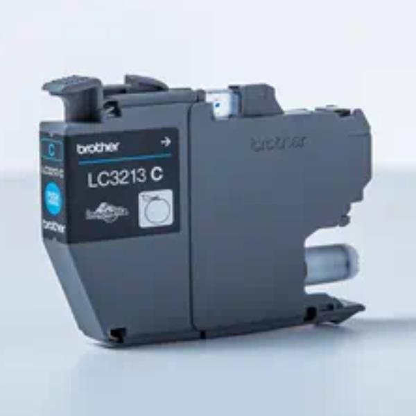 Brother LC3213C - Alta resa - ciano - originale - cartuccia d'inchiostro - per Brother DCP-J772DW, DCP-J774DW, MFC-J890DN, MFC-J890DW, MFC-J890DWN, MFC-J895DW