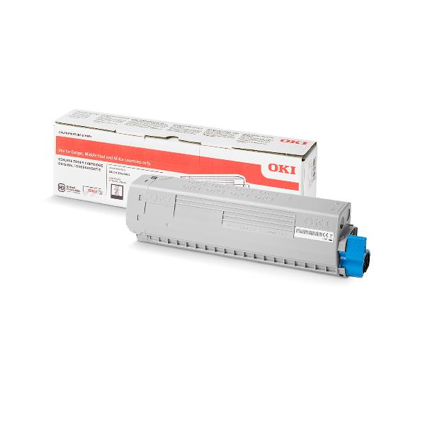 OKI - Nero - originale - cartuccia toner - per C824dn, 824n, 834dnw, 834nw