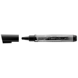 BIC VELLEDA - Marcatore - non permanente - per lavagna bianca - nero - inchiostro a base alcolica - 2.2 mm - medio (pacchetto di 12)