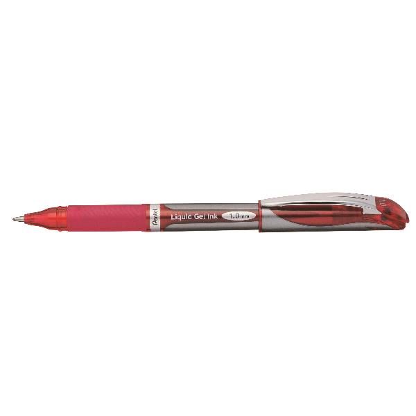 Pentel EnerGel XM - Penna a sfera - rosso - inchiostro gel - 1 mm
