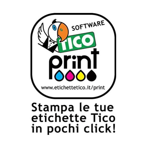 Tico Copy Laser Premium - Carta - Opaca - adesivo permanente - rivestito in silicone - bianco - 190 x 38 mm - 153 g/m² - 700 etichette (100 foglio(i) x 7) etichette