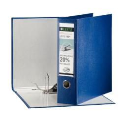 Leitz 180° - Cartellina con meccanismo a leva - larghezza dorsale 80 mm - per Folio - blu